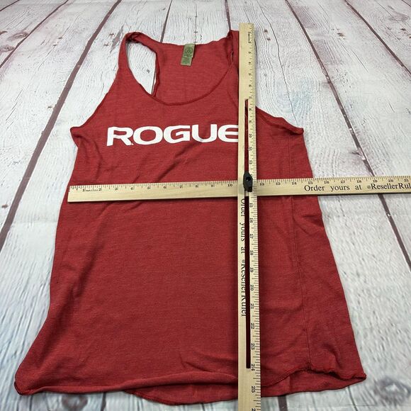 Rogue Fitness Tank Top Womens Large Red Racerback Workout Alternative Apparel - Picture 5 of 8